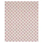 Schumacher 179362 Aditi Hand-Block Print Pink fabric swatch