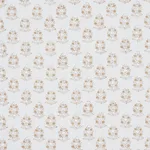 Schumacher 179364 Aditi Hand-Block Print Sky fabric swatch