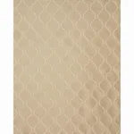 Schumacher 65750 Agadir Embroidery Chanterelle fabric swatch