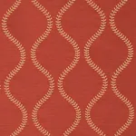Schumacher 65754 Agadir Embroidery Spice fabric swatch