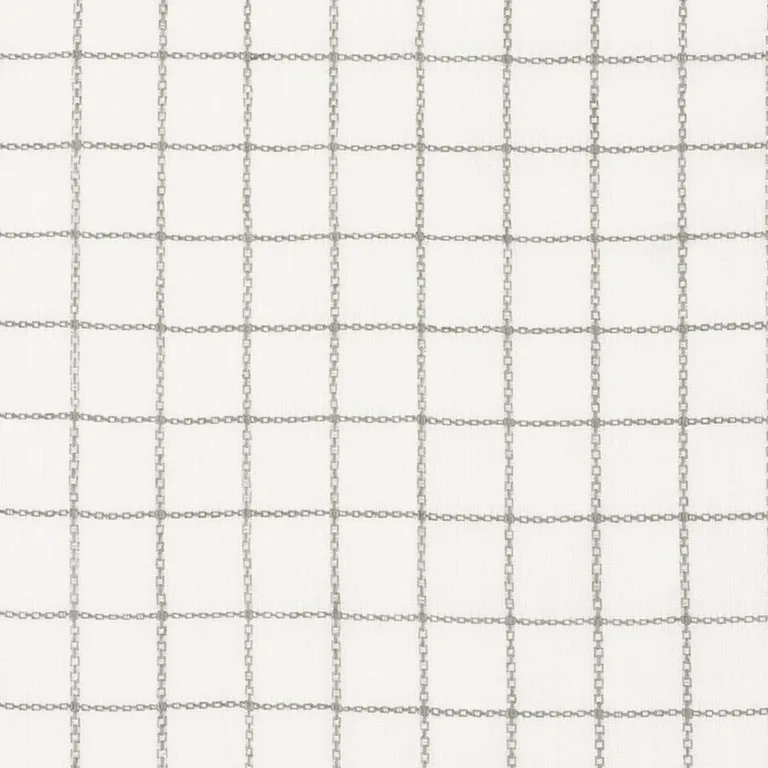 Schumacher 72081 Agnes Sheer Grisaille fabric swatch