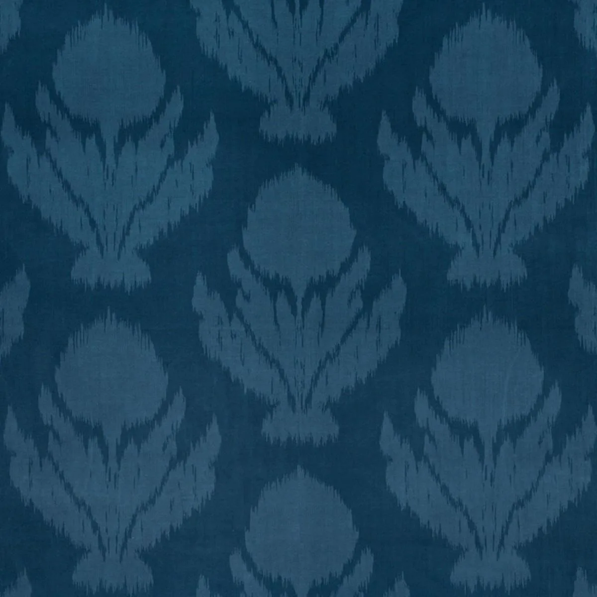 Schumacher 73990 Agra Velvet Peacock fabric swatch