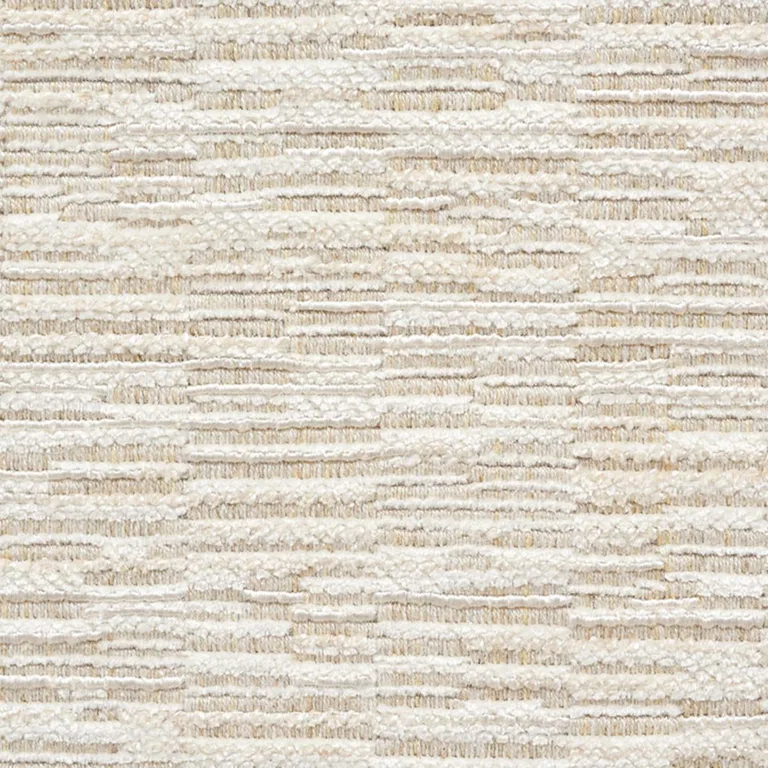 Schumacher 73390 Albers Weave Cream fabric swatch