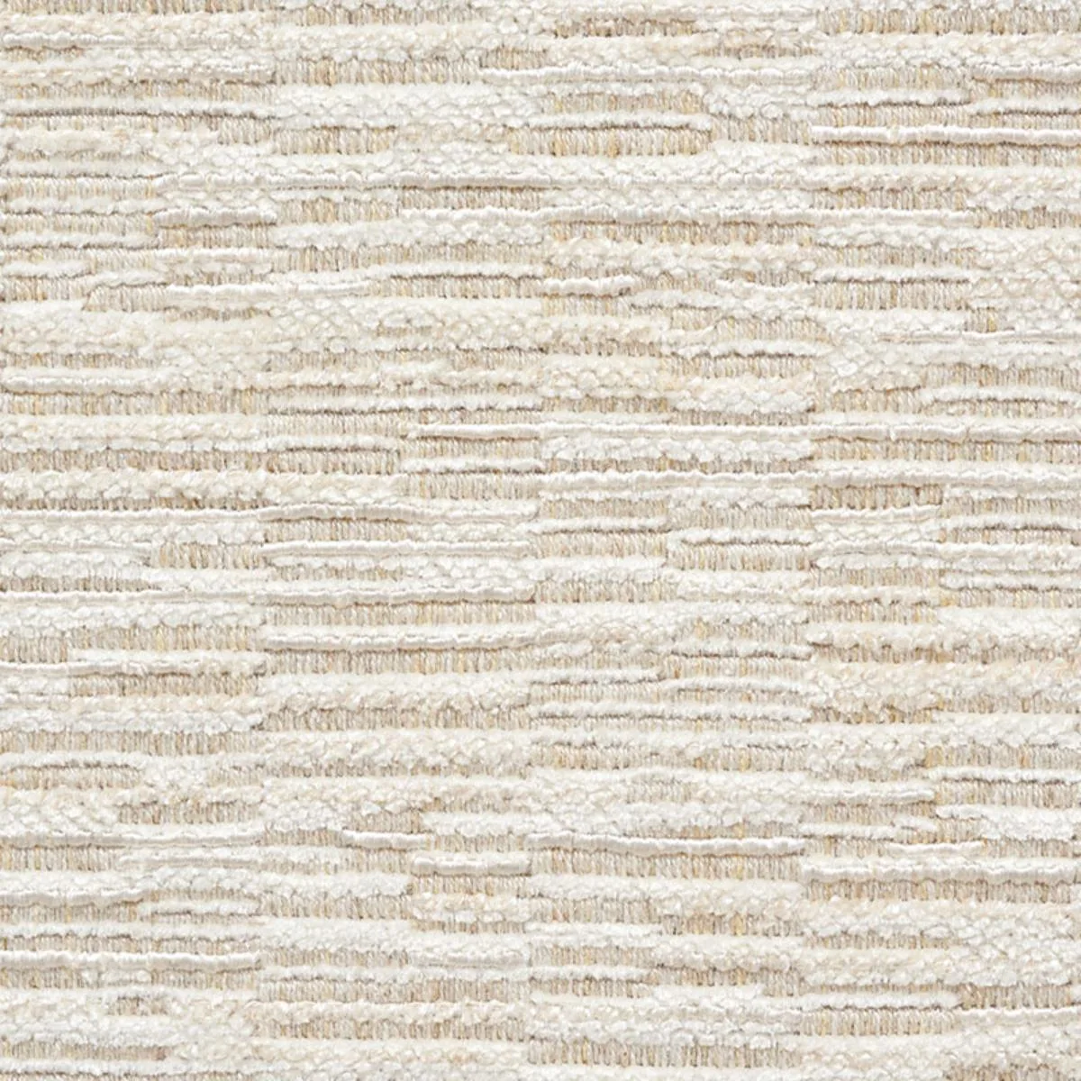 Schumacher 73390 Albers Weave Cream fabric swatch