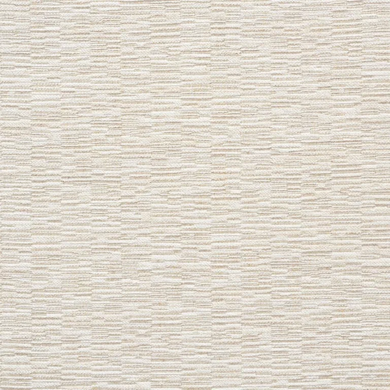 Schumacher 73390 Albers Weave Cream fabric swatch