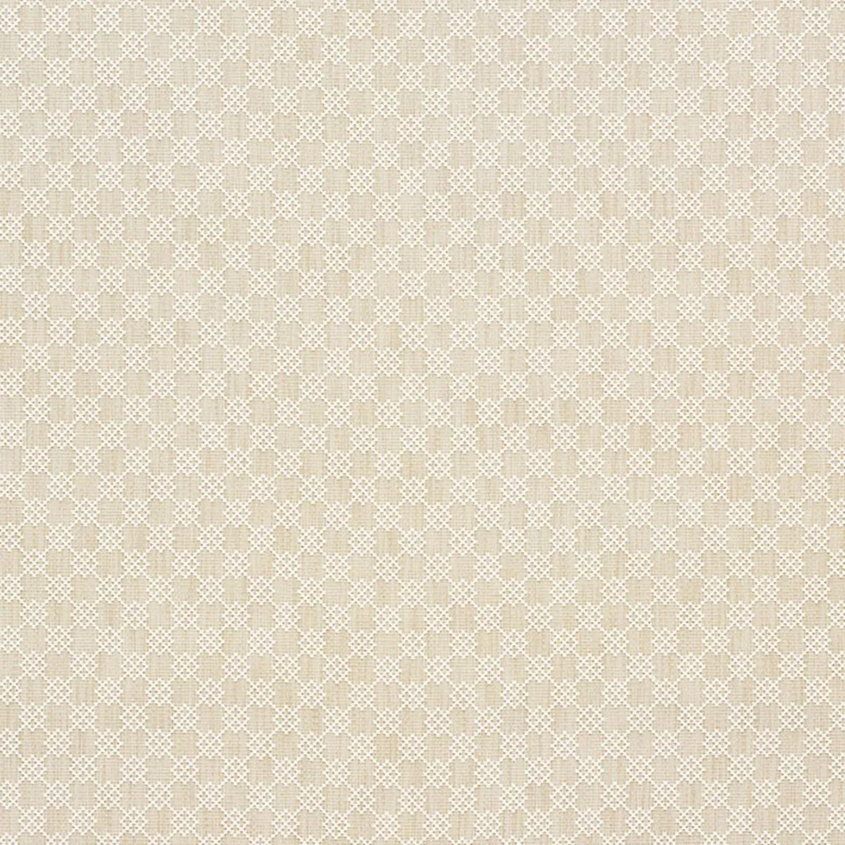 Schumacher 75560 Albert Fret Natural fabric swatch