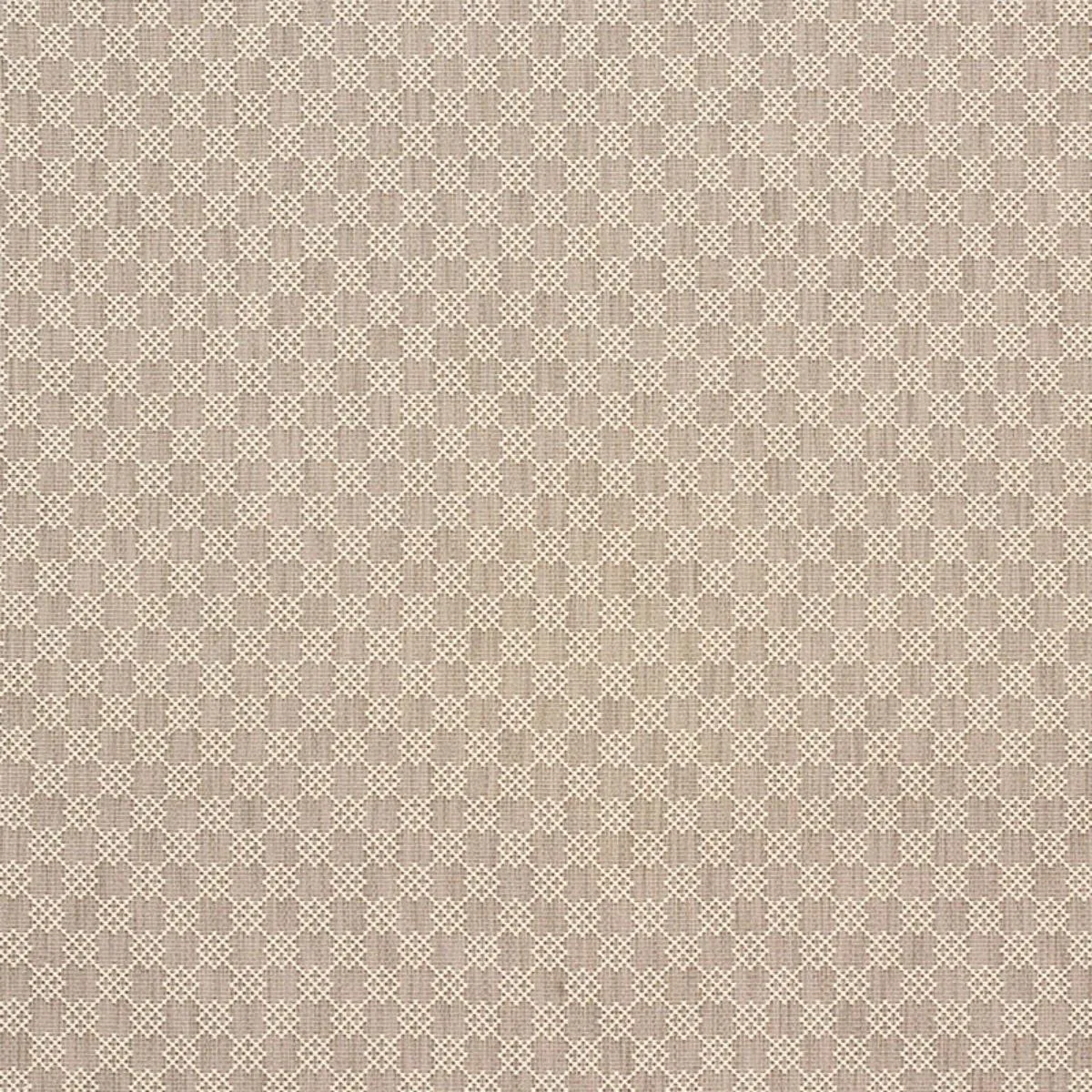 Schumacher 75561 Albert Fret Stone fabric swatch