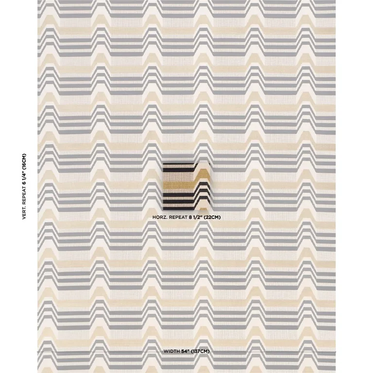Schumacher 84812 Aldo Velvet Mocha & Noir fabric swatch