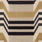 Schumacher 84812 Aldo Velvet Mocha & Noir fabric swatch