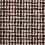 Schumacher 82330 Aldridge Wool Houndstooth Brown fabric swatch