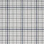 Schumacher 82331 Aldridge Wool Houndstooth Grey fabric swatch