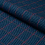 Schumacher 82335 Aldridge Wool Houndstooth Spruce fabric swatch