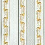Schumacher 179380 Aleksy Stripe Neutral fabric swatch