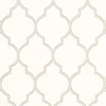 Schumacher 67331 Algiers Embroidery Linen fabric swatch