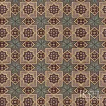 Schumacher RF907CS01 Alhambra Checks Original fabric swatch