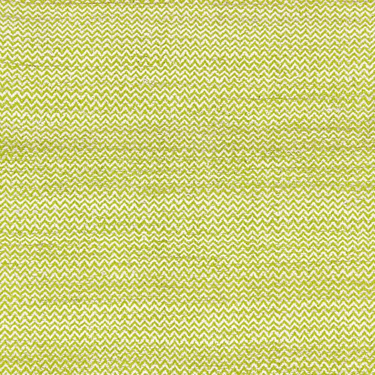 Schumacher 65835 Alhambra Weave Lime / Ivory fabric swatch