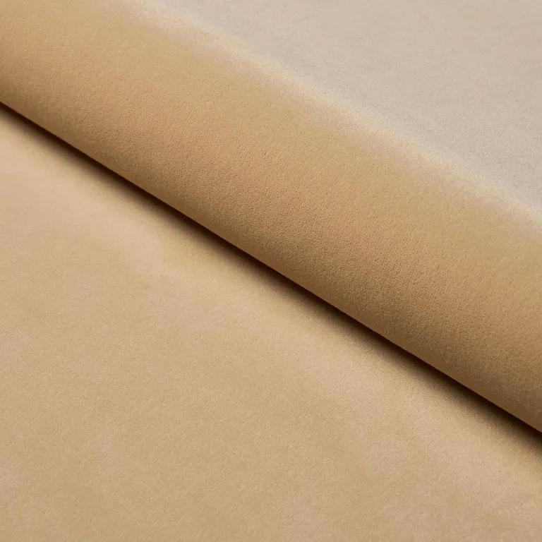 Schumacher 84132 Alistair Indoor/Outdoor Velvet Beige fabric swatch