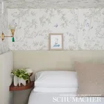 Schumacher 75384 Alistair Indoor/Outdoor Velvet Bone fabric swatch
