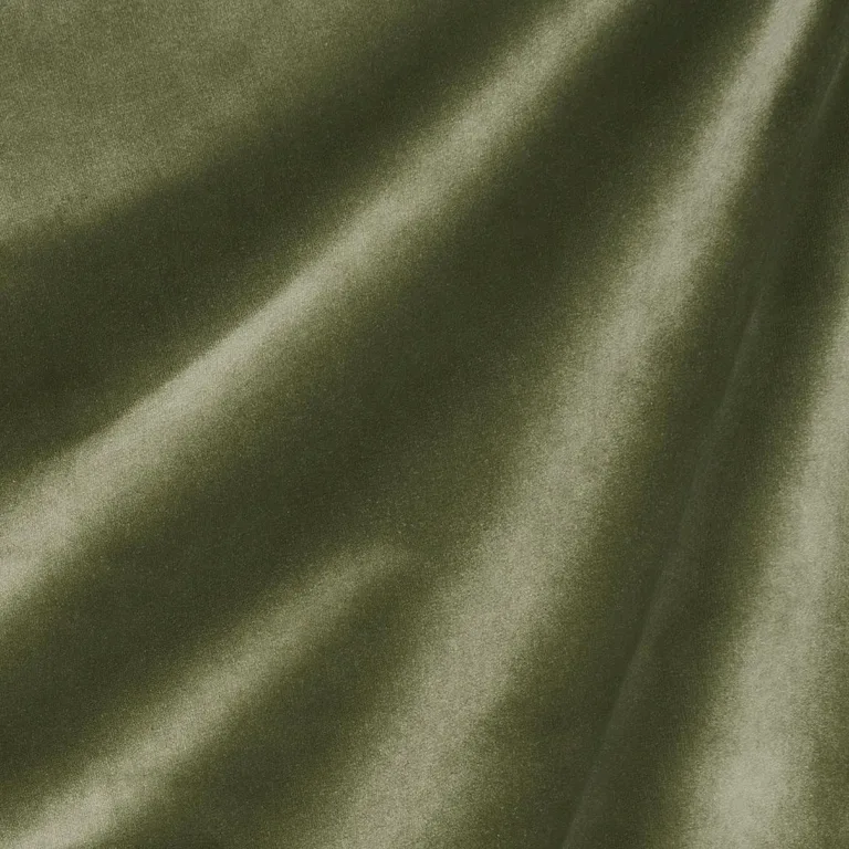 Schumacher 84131 Alistair Indoor/Outdoor Velvet Olive fabric swatch