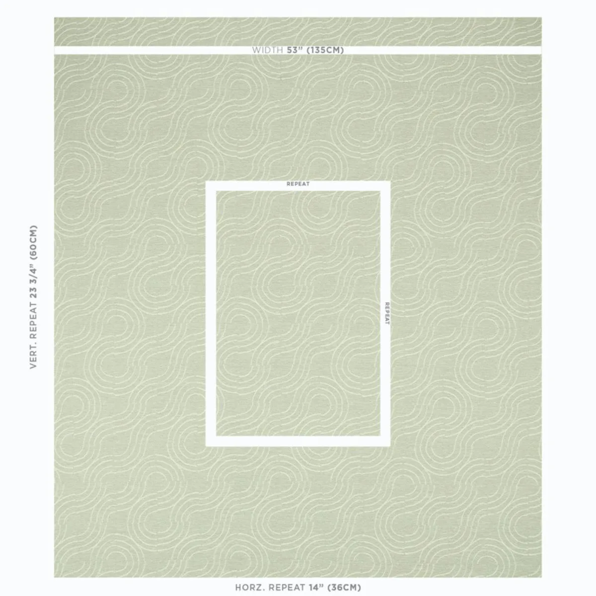 Schumacher 79402 Alma Indoor/Outdoor Dove fabric swatch