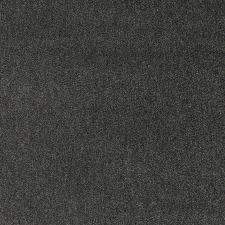 Schumacher 55270 Alpaca Velvet Charcoal fabric swatch