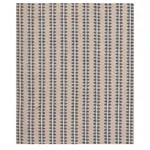 Schumacher 80522 Alva Hand Block Print Blue fabric swatch