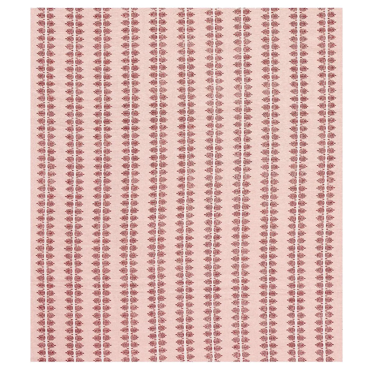 Schumacher 80520 Alva Hand Block Print Blush fabric swatch