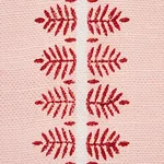 Schumacher 80520 Alva Hand Block Print Blush fabric swatch