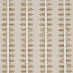 Schumacher 80525 Alva Hand Block Print Ochre fabric swatch