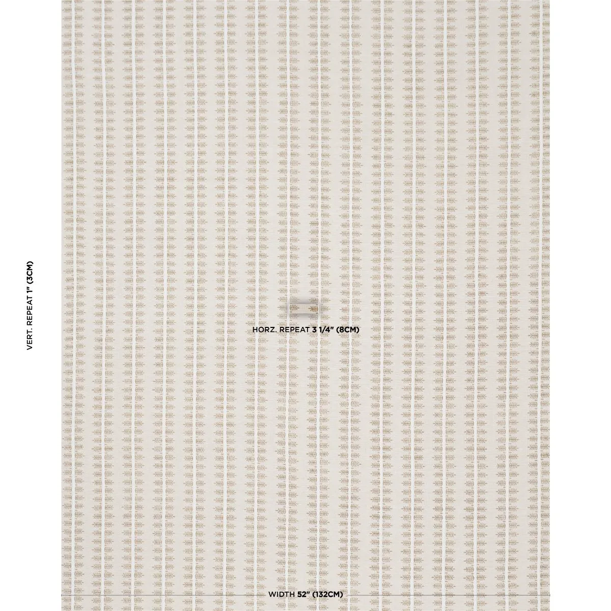 Schumacher 80525 Alva Hand Block Print Ochre fabric swatch