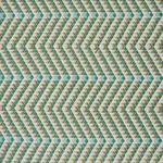 Schumacher 79224 Amates Hand Woven Brocade Duck Egg fabric swatch