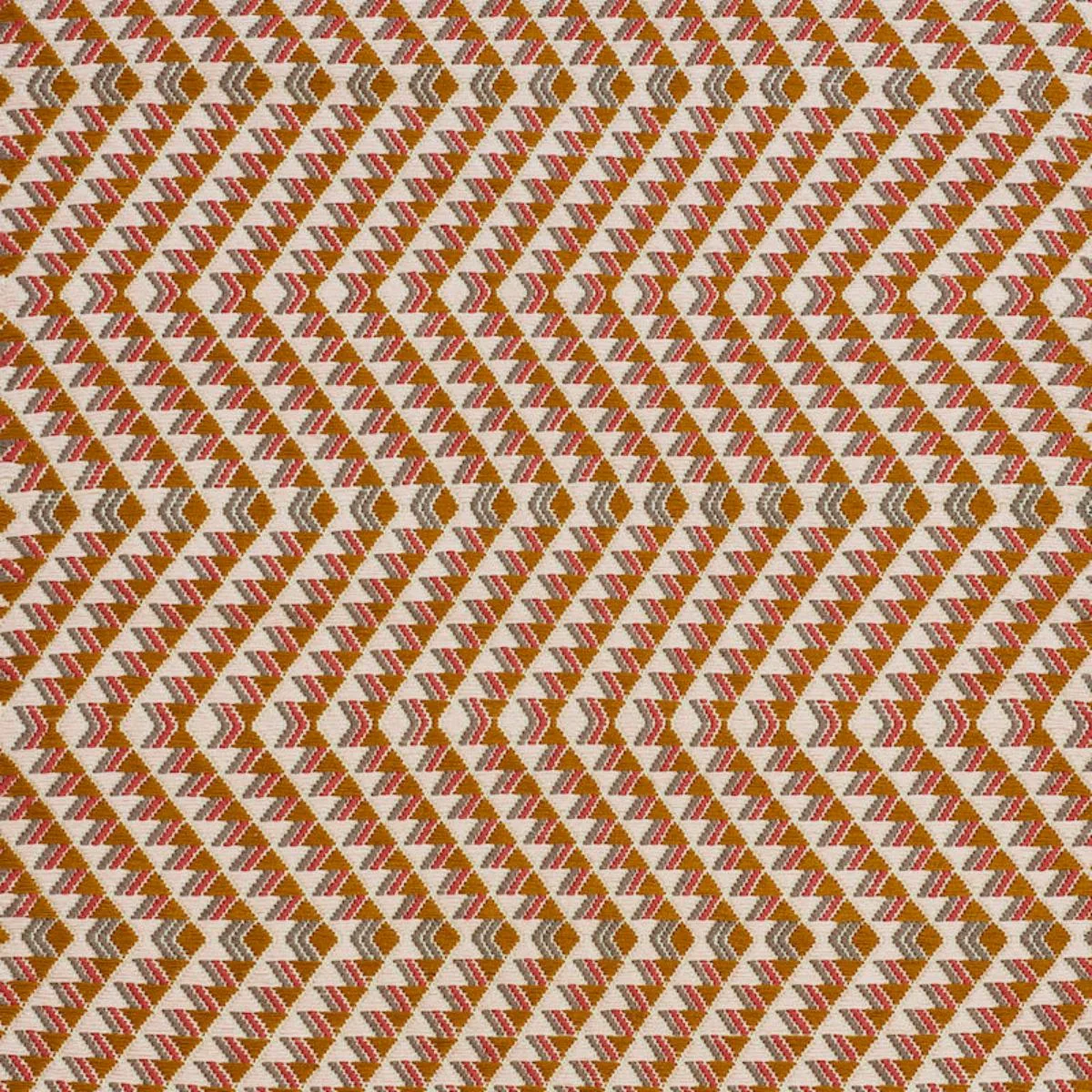 Schumacher 79223 Amates Hand Woven Brocade Mostaza fabric swatch
