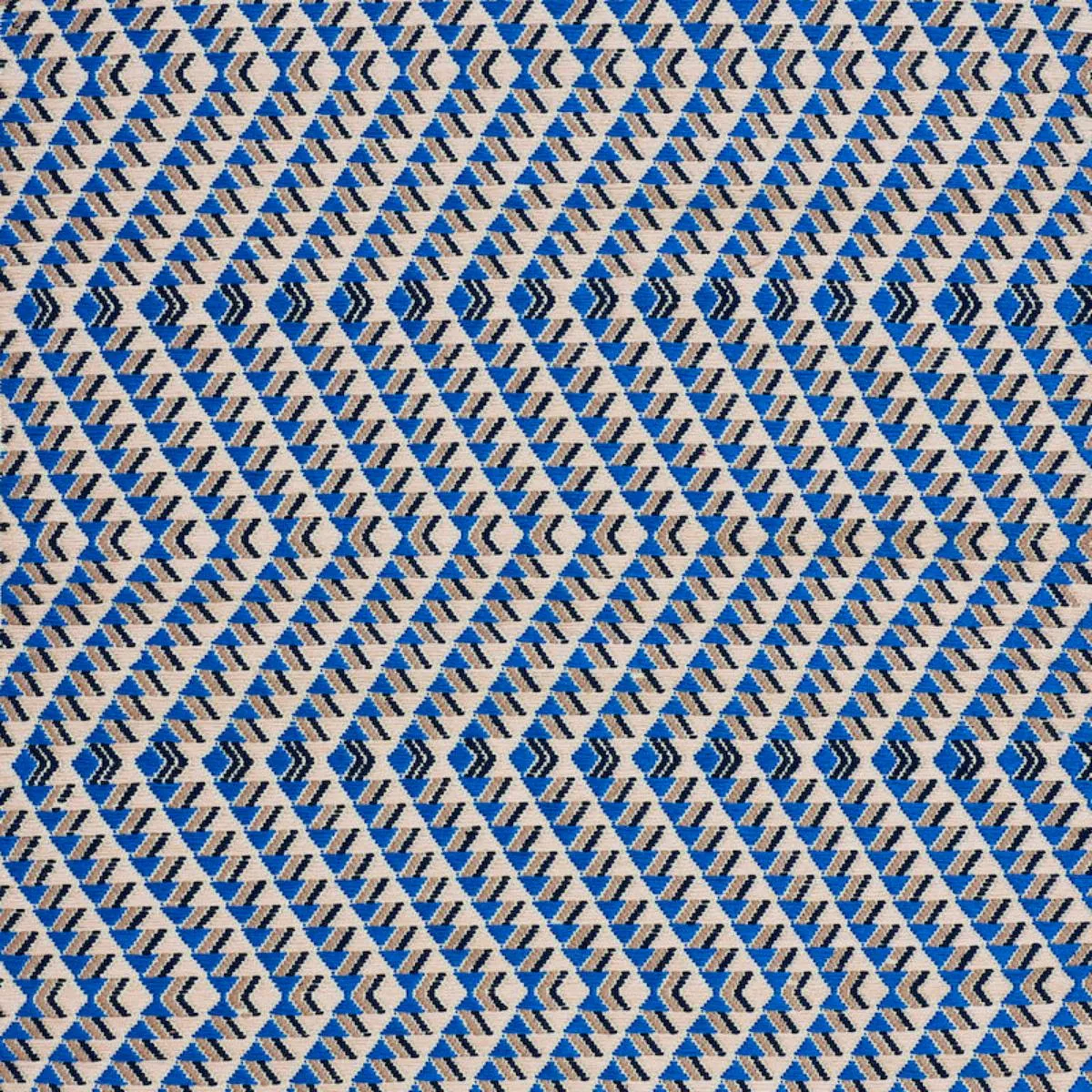 Schumacher 79222 Amates Hand Woven Brocade Ocean fabric swatch