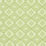 Schumacher 65321 Amazing Maze Indoor/Outdoor Palm fabric swatch