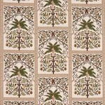 Schumacher 182570 Amazonas Mystique Echoes Of The Rainforest fabric swatch