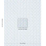 Schumacher 181922 Ambrosia Blue fabric swatch