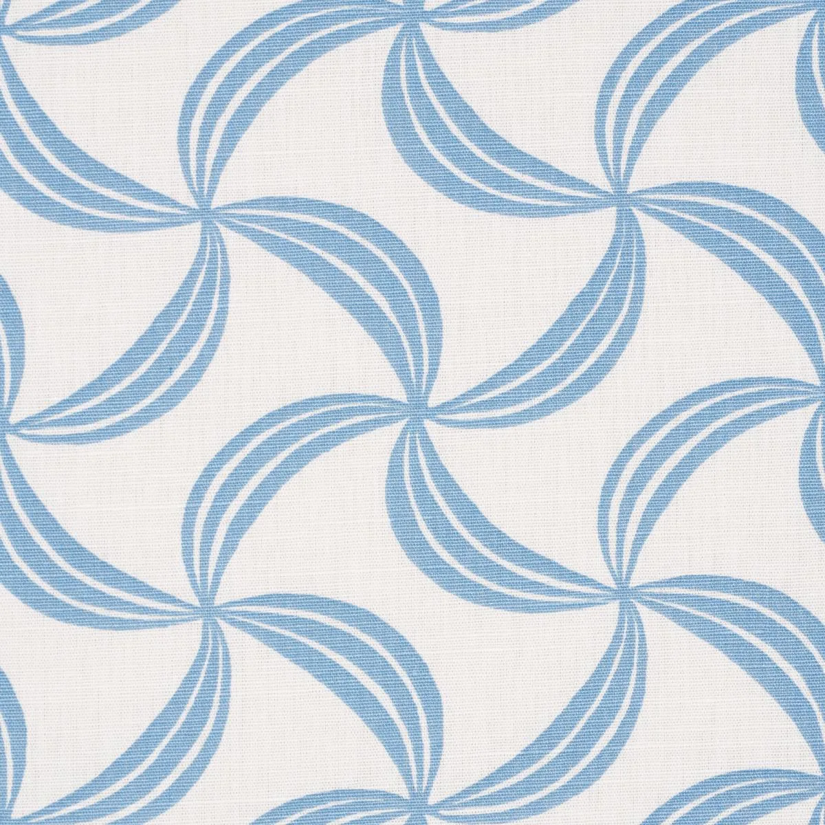 Schumacher 181922 Ambrosia Blue fabric swatch
