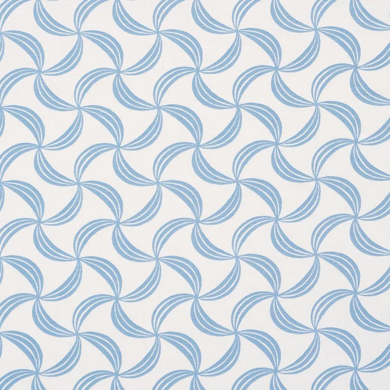 Schumacher 181922 Ambrosia Blue fabric swatch