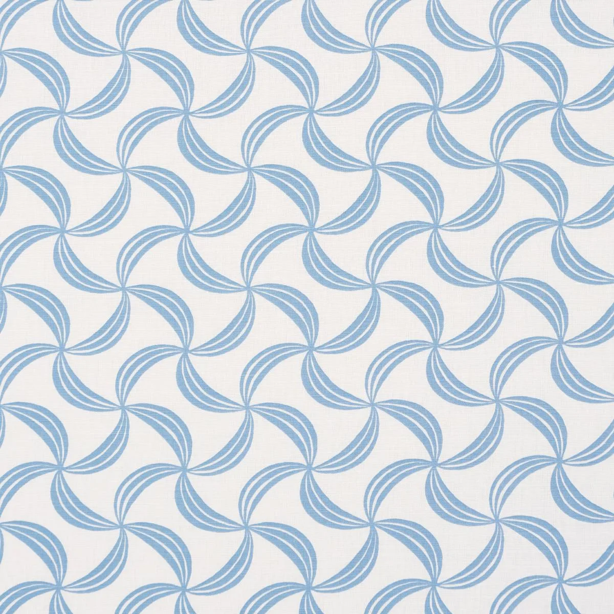 Schumacher 181922 Ambrosia Blue fabric swatch