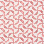 Schumacher 181921 Ambrosia Coral fabric swatch
