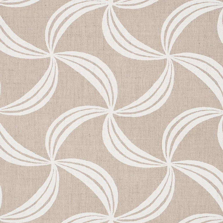 Schumacher 181920 Ambrosia Natural fabric swatch