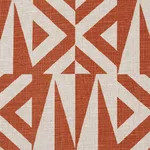 Schumacher 181642 Amero Brick fabric swatch