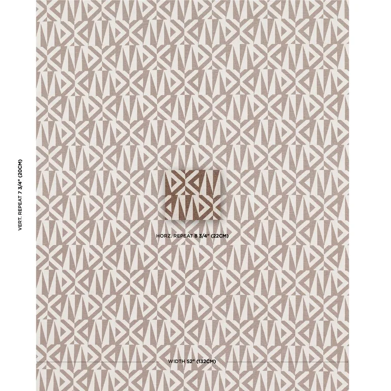 Schumacher 181640 Amero Java fabric swatch