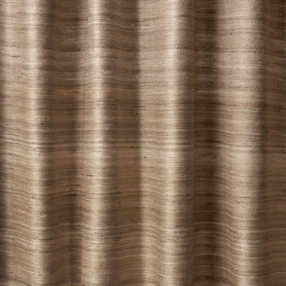 Schumacher 84071 Amir Handwoven Silk Casement Natural fabric swatch