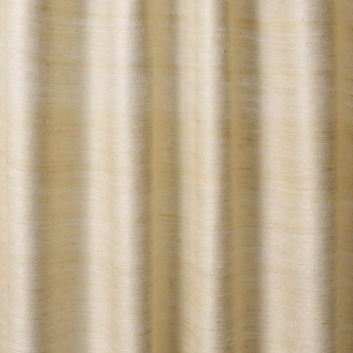 Schumacher 84070 Amir Handwoven Silk Casement Oyster fabric swatch