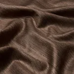 Schumacher 84072 Amir Handwoven Silk Casement Walnut Fabric Schumacher 84072 Amir Handwoven Silk Casement Walnut fabric swatch