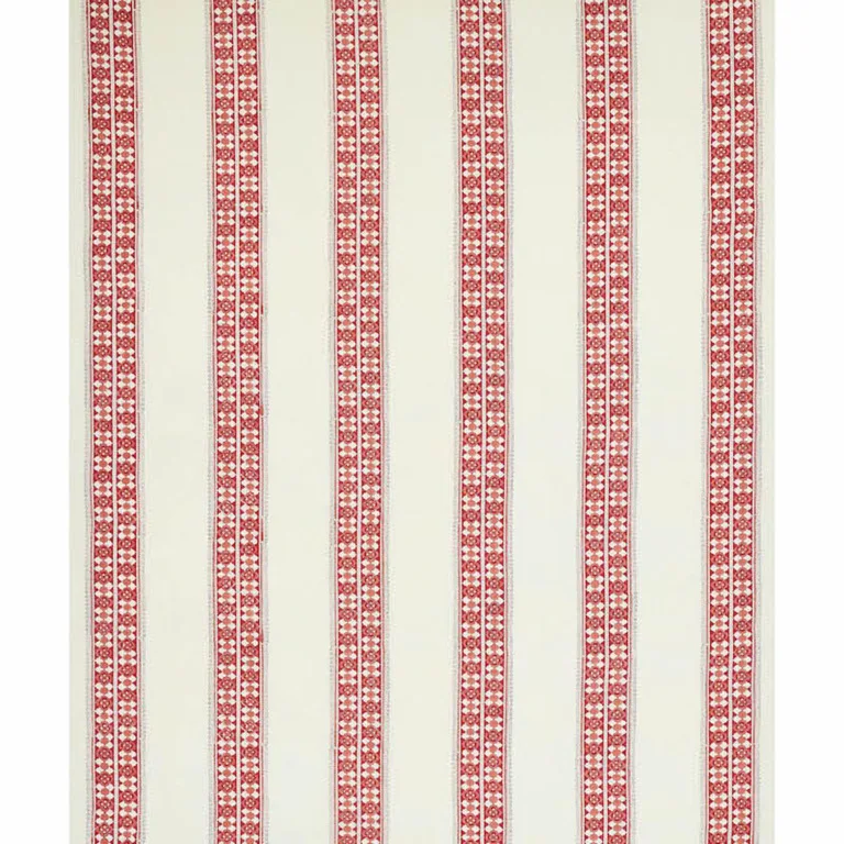 Schumacher 179372 Amira Hand-Block Print Dusty Rose fabric swatch