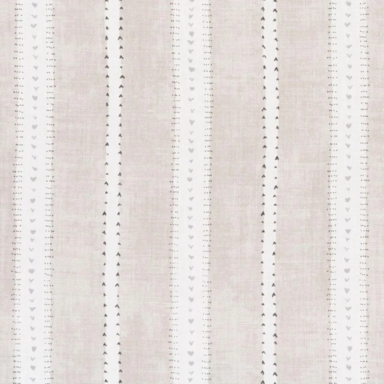 Schumacher 176943 Amour Natural fabric swatch