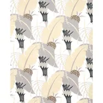Schumacher 177542 Ananas Neutral fabric swatch