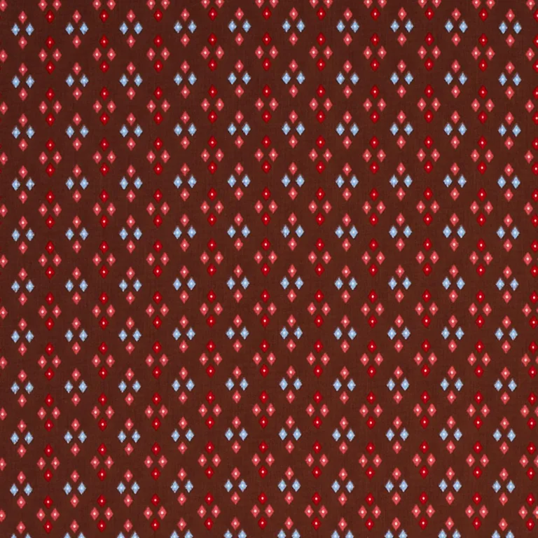 Schumacher 179972 Anastasia Chocolate fabric swatch